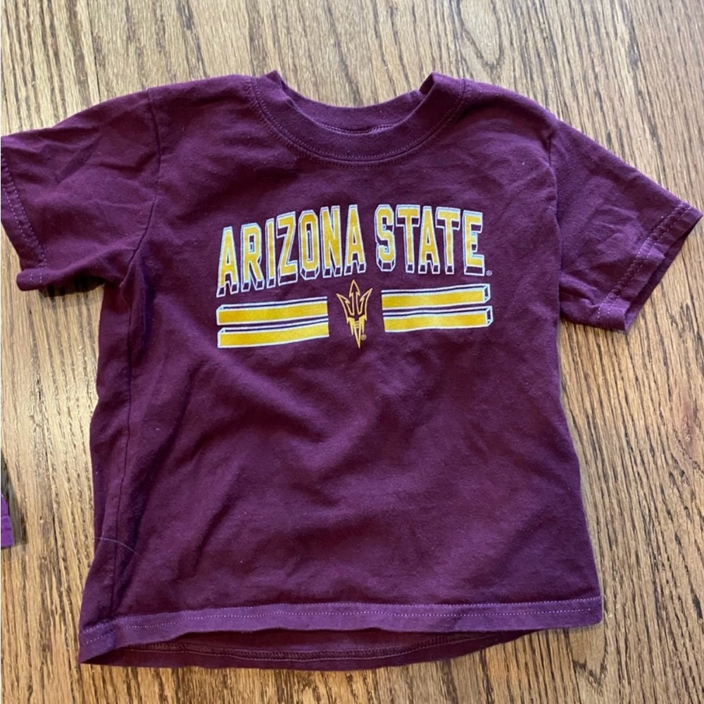 Arizona State University ASU short sleeve toddler shirt
